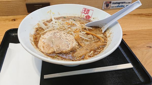 「濃厚魚介味噌830円(込)」@GANJA RAMENの写真