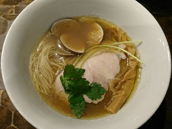 「【限定】蛤そば」@特級鶏蕎麦 龍介の写真