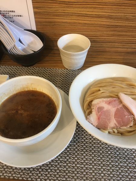 「限定 カレーつけ麺中盛＋日替わりご飯」@つけ麺 和の写真