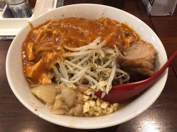 「フュージョン」@火の豚 立川ラーメンスクエア店の写真