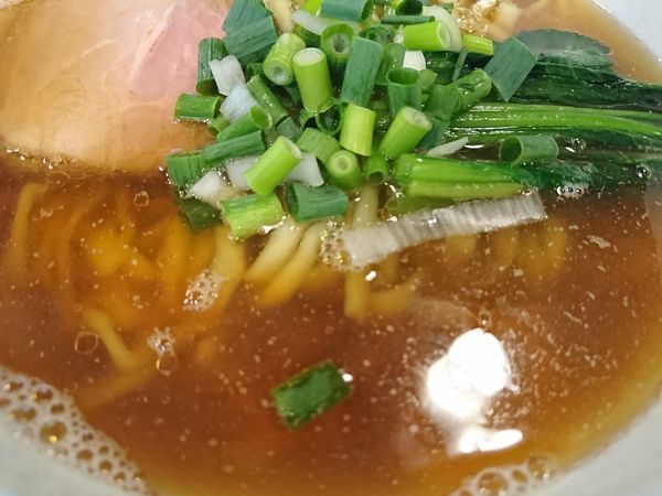 「煮干しそば黒750円」@中華そば 亜熱帯の写真