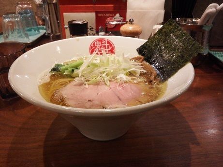 「魁花塩らーめん」@天然魳煮干だしらーめん創房 魁花の写真