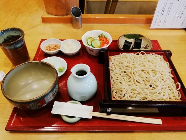 「辛味大根もり蕎麦」@池乃家の写真