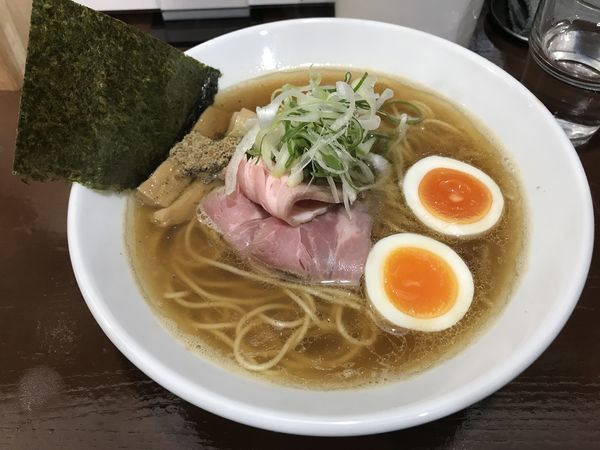 「＜数量限定＞中華そば 鯖とうるめ」@中華そば うお青の写真