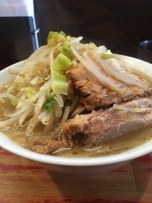 「小ラーメン」@ラーメン二郎 会津若松駅前店の写真