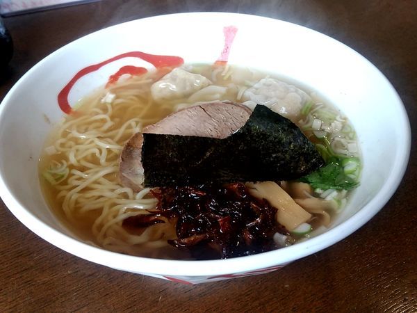 「しおわんたんめん(並盛・140g)890円」@らーめん つけめん うさぎやの写真