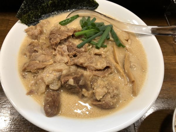 「牛すじ味噌らぁ麺」@Soupmenの写真