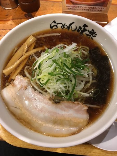 「焼き醤油らーめん」@利尻らーめん 味楽 新横浜ラーメン博物館店の写真