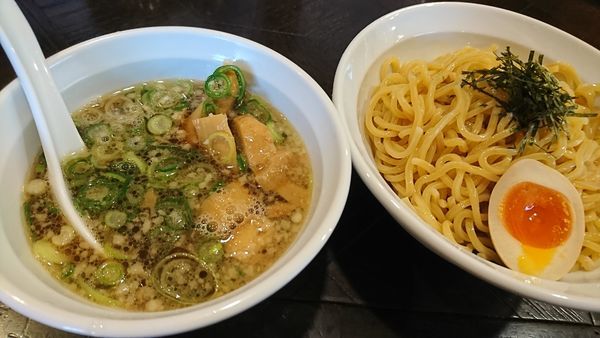 「甘露醤油つけ麺(830円)」@元家うめのや 坂戸店の写真