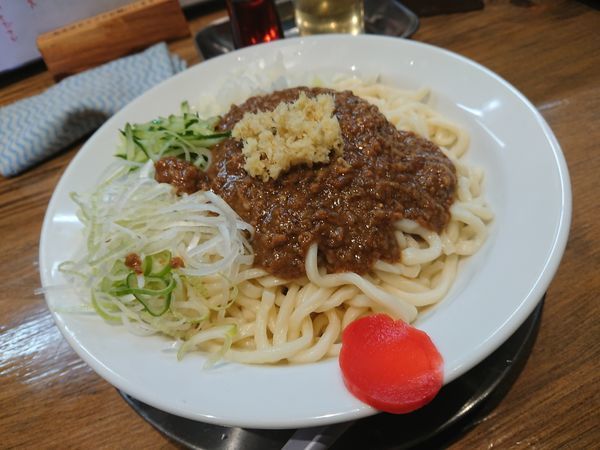 「限定 津軽じゃじゃにぼ麺 大650円＋にぼちーたん100円」@中華そば ひらこ屋 㐂ぼしの写真