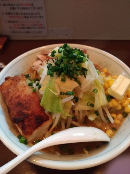 「みそそば(期間限定)」@自家製麺 鶏八朗の写真