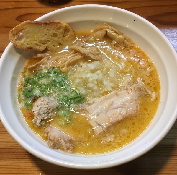 「鶏そば 塩(780¥)」@はりけんラーメン 南店の写真