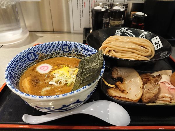 「全部乗せ濃厚つけめん」@松戸富田麺絆の写真