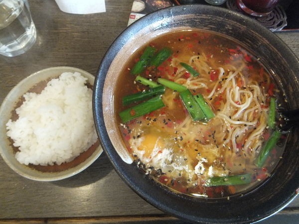 「やみつきタンタン麺850円(ぱどクーポンで600円)」@らーめん 一真堂の写真