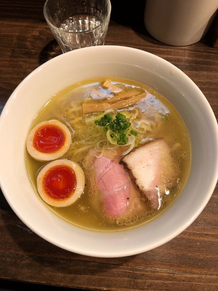「味玉中華そば・塩　890円」@櫻井中華そば店の写真
