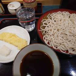 もりそば＋イカ天