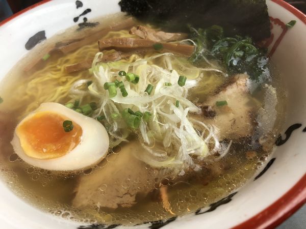 「塩ラーメン」@函館麺や 一文字 函館本店の写真