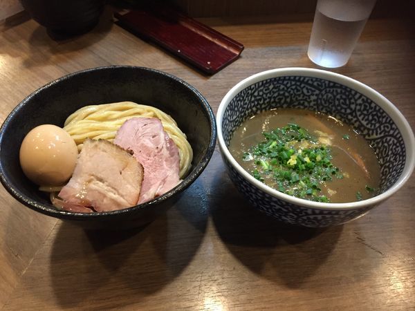「味玉極濃煮干しつけ麺」@煮干しつけ麺 宮元の写真