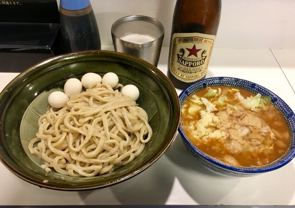 「脂シチュー【限定】小+うずら」@ハイパーファットンの写真