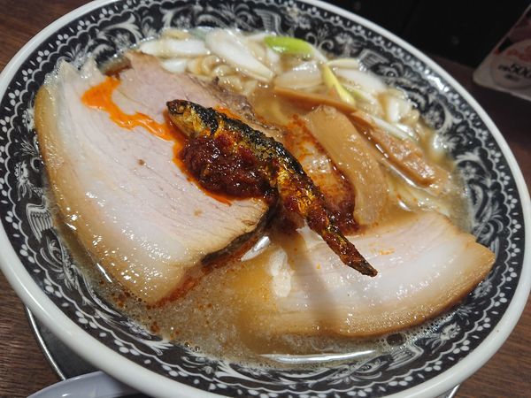 「限定 爆烈赫煮干し 800円」@麺やゼットンの写真