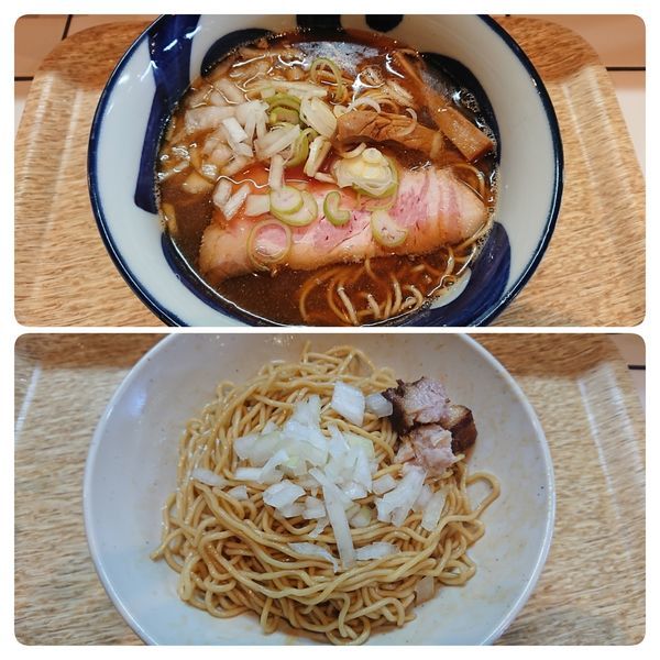 「煮干そば、和え玉(780円、200円)」@つけめん らーめん ブータンの写真