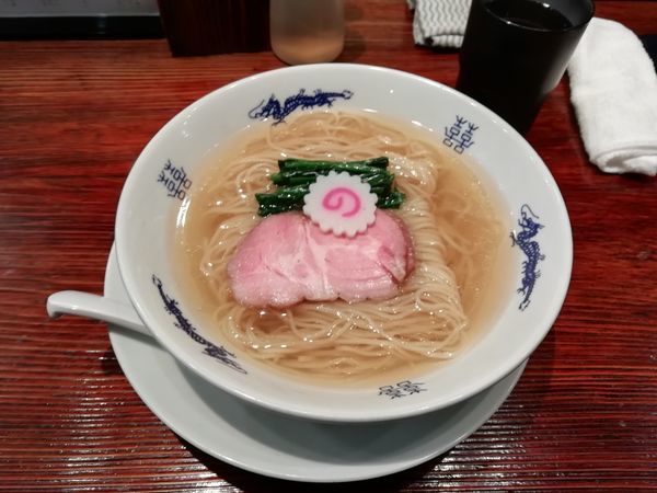 「中華そば+肉ワンタン3ヶ」@中華蕎麦にし乃の写真