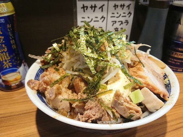 「たれそば 倍 限定」@びんびん豚の写真