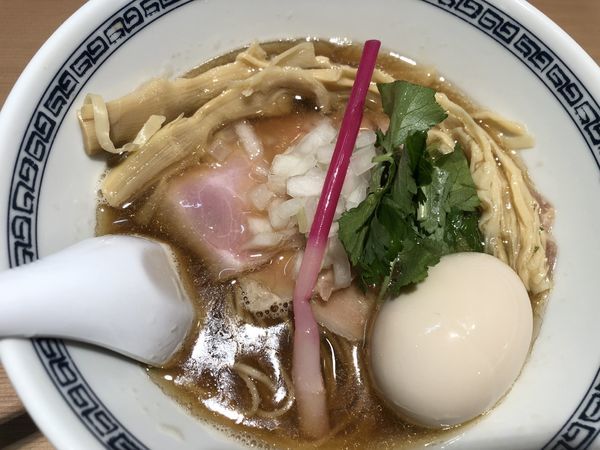 「特製煮干そば」@中華そば ます田の写真