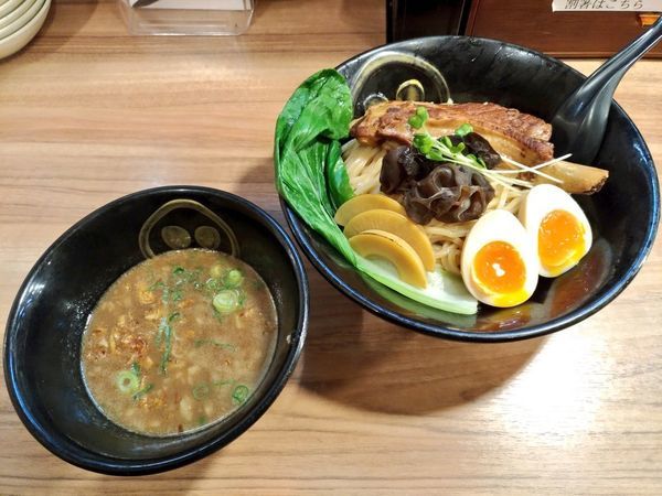 「春限定 豪快！スペアリブ醇香煮干つけ麺」@琉球島豚 麺屋なりよしの写真