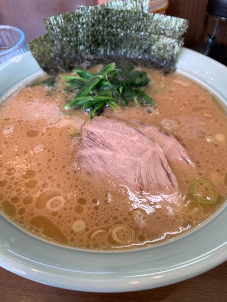 「チャーシューメン中盛り1000円小ライス100円」@寿々㐂家 曙町店の写真