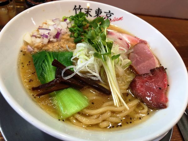 「鶏ホタテそば」@竹末東京プレミアムの写真