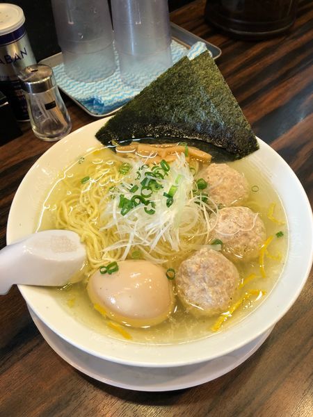 「塩ラーメン」@稲荷屋の写真