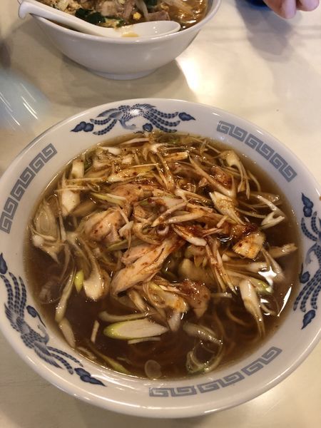 「鶏ネギソバ」@丸福飯店の写真