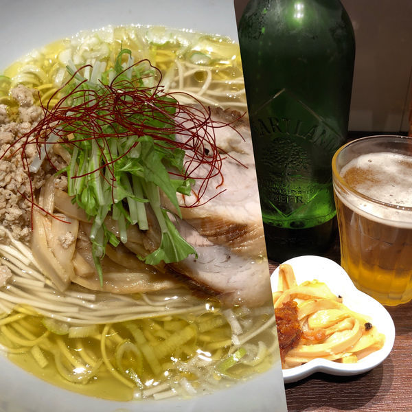 「しお＋ハートランド」@麺屋 やまもとの写真