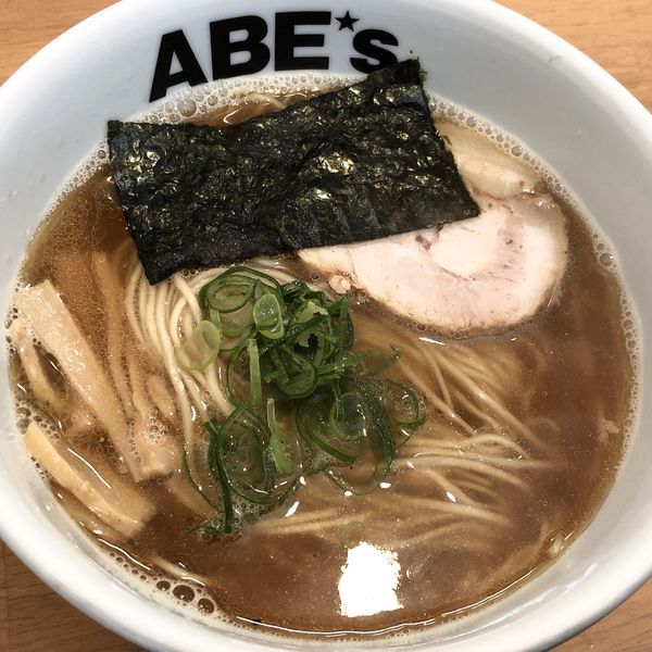 「煮干ラーメン」@ラーメン ABE'sの写真