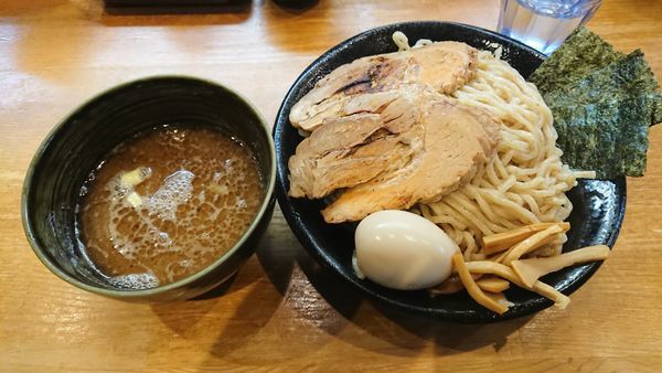 「特製つけ麺 980円 + 中盛 50円」@麺屋 土竜の写真