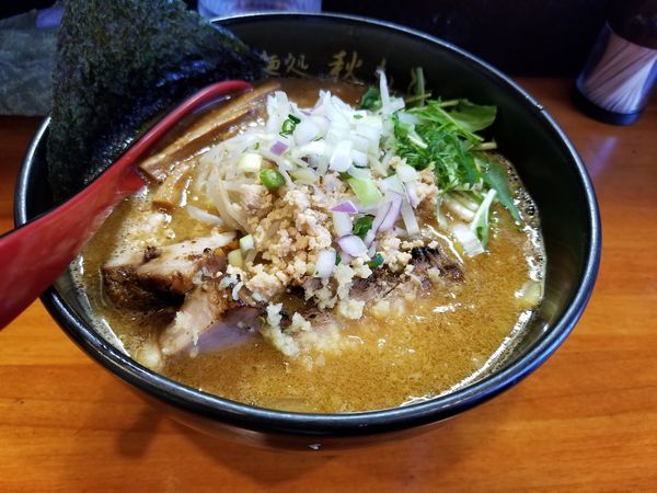 「味噌ラーメン」@麺処 秋もとの写真