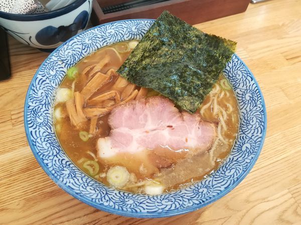 「中華そば　大盛」@中華そば専門 とんちぼの写真