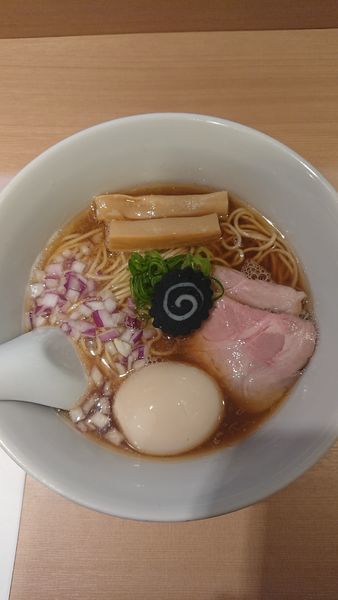 「のどぐろそば」@らぁ麺 はやし田 新宿本店の写真