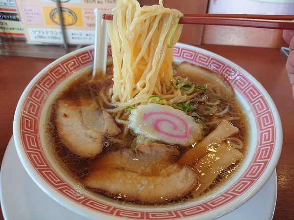 「極上中華そば421円＋ライス162円」@幸楽苑 新座店の写真