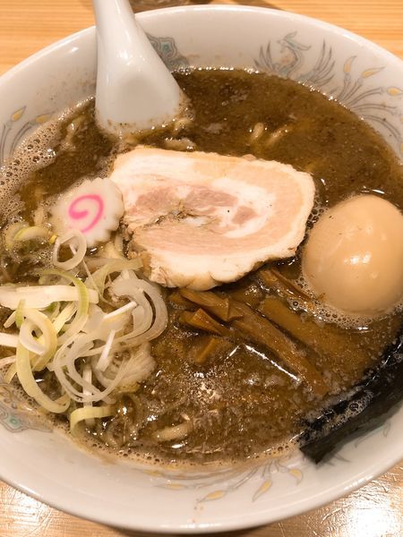 「ラーメン ¥750＋味玉 ¥100」@頑者の写真