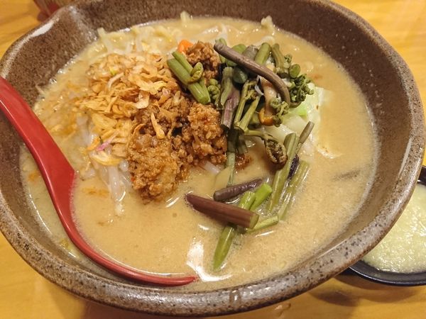 「信州味噌野菜ラーメン¥896」@麺場 田所商店 成瀬店の写真