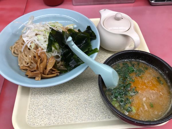 「絶品えび塩つけ麺（大盛り）」@ラーメン山岡家 高崎西店の写真