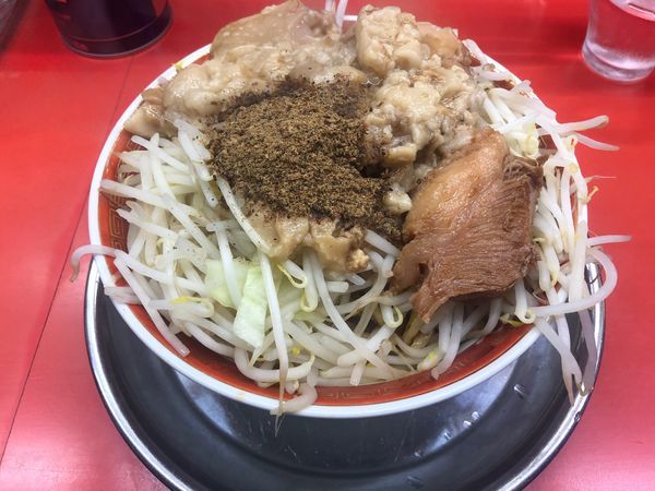 「油まぜ麺」@麺でる 戸越店の写真