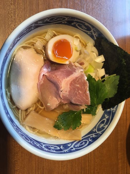 「煮干そば　白」@寿製麺よしかわ 川越店の写真