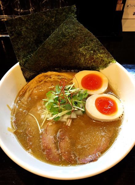 「特製にぼしらーめん」@麺や 笑 ～Sho～の写真