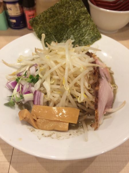 「もやし煮干しラーメン850円」@ラーメン 億人隊長の写真