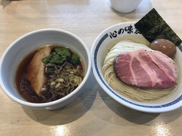 「匠美鶏の昆布水つけ麺」@心の味製麺 平井店の写真