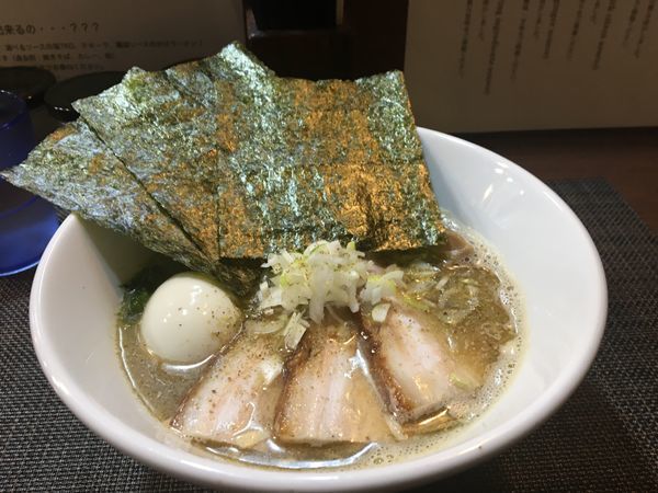 「塩煮干ラーメン2 特製」@ONLY ONE NOODLE 壱富士の写真