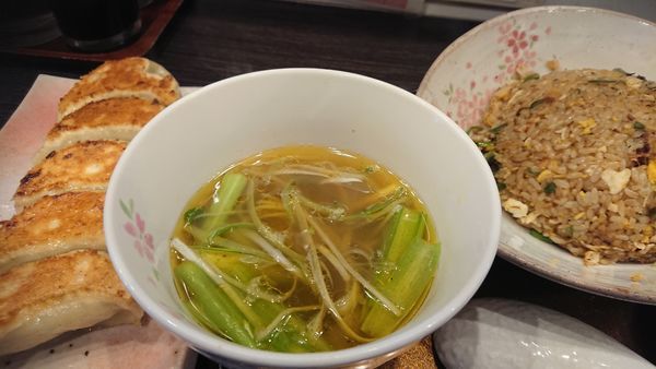 「チャーハン＋餃子」@チラナイサクラの写真